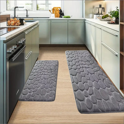 Large Size Kitchen Carpet Non Slip Absorbent Kitchen Floor Mat Floor Mat Machine Washable Soft Carpet