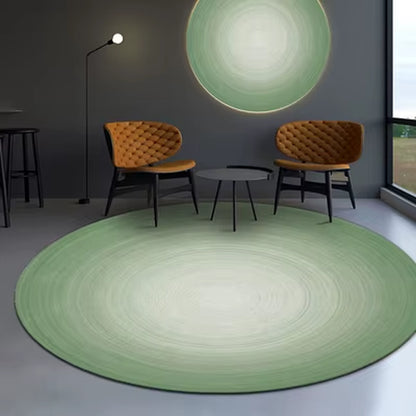 Modern Nordic round Carpet 120/200Cm for Living Room Abstract Golden Grey White Pattern Carpet Children Room Non Slip Area Rugs